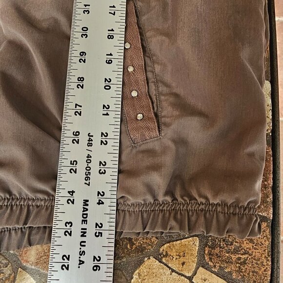 Vintage Mureli Unisex Medium Brown & Purple Studded Jacket - Picture 11 of 12